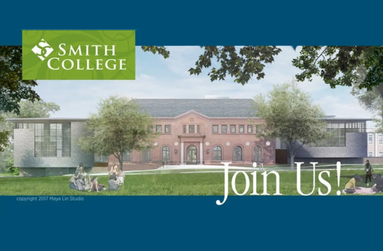 Architect rendering of New Neilson Library