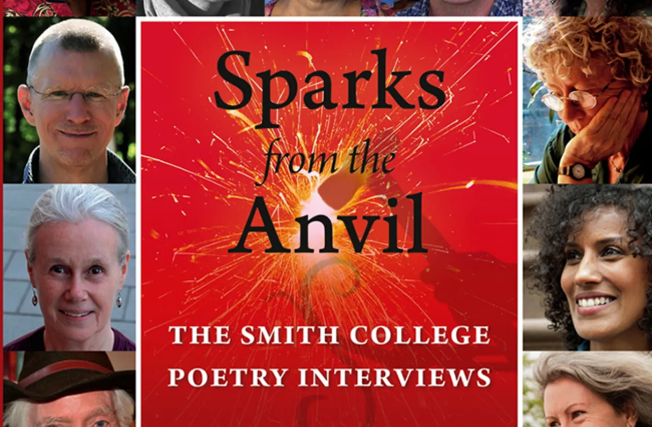 Cover of  Sparks from the Anvil: The Smith College Poetry Interviews book