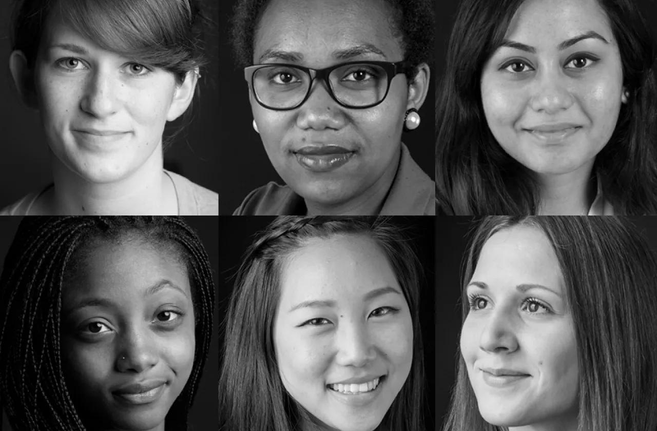 Some of the faces of Smith's Women for the World campaign.