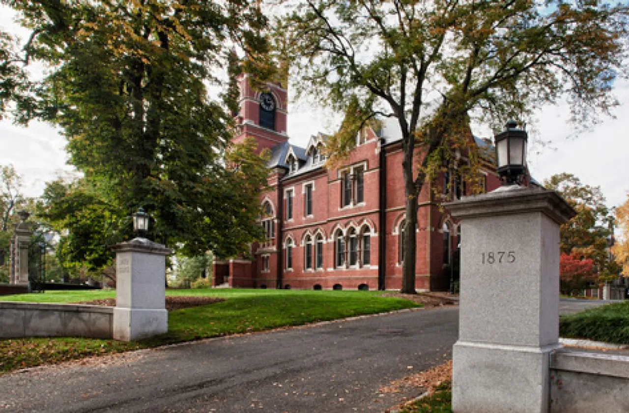 College Hall entrance