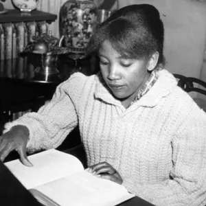Ng’endo Mwangi ’61 during her days as a student at Smith. Smith College Special Collections, College Archives.