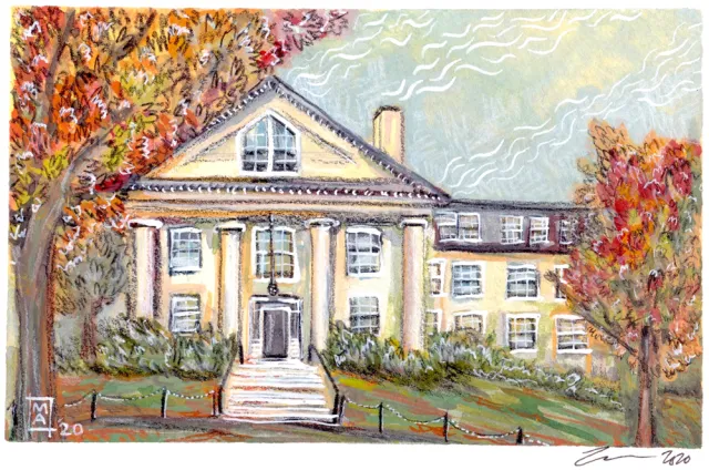 Capen House watercolor