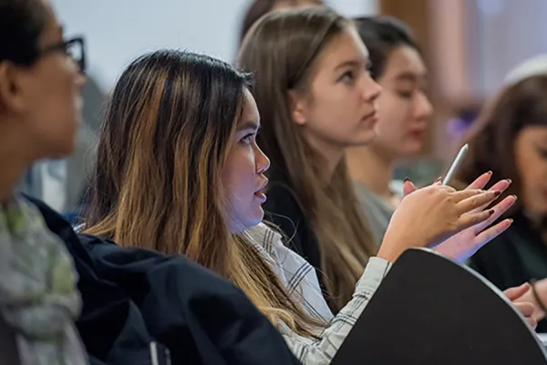 Students in a Smith class Sherrerd photo