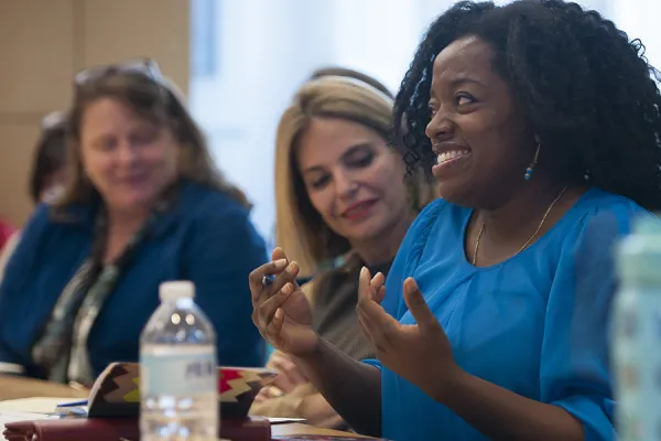Zaza Kabayadondo (right) is co-director of the Design Thinking Initiative, part of Smith's ongoing efforts to reimagine the liberal arts.