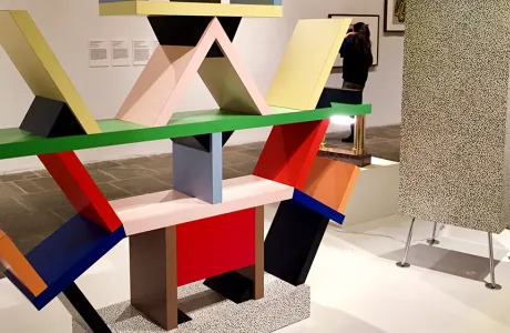 Photo of a sculpture in an Italian art museum