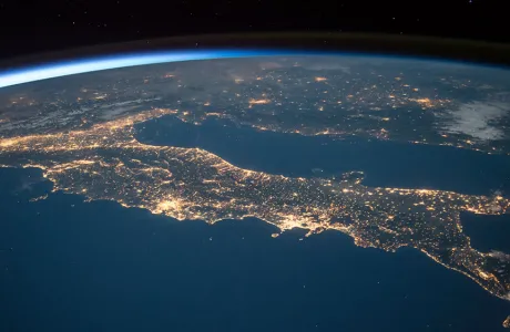 View of Earth from the International Space Station