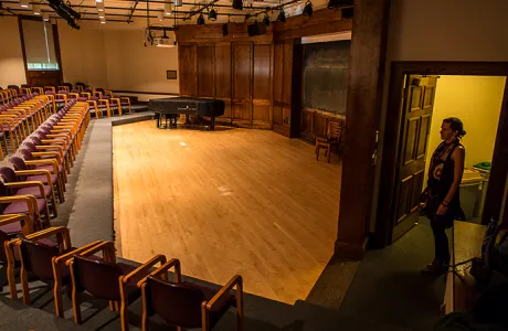 Earle Recital Hall interior