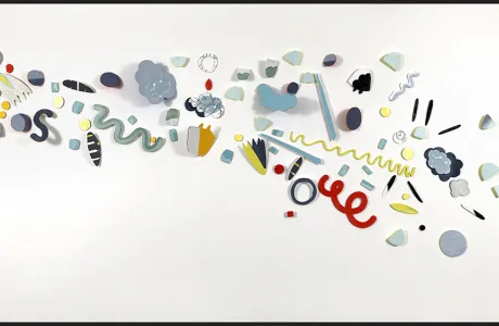 Image from installation, "Useless Objects/Useful Things” by Antonia DaSilva '20