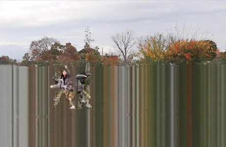 Still from video "Waiting Room" by Liliana Wollheim Martinez